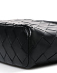 Calfskin Intrecciato Bang Bang Vanity Case Black