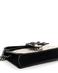 GG Supreme Monogram Mini Dionysus Shoulder Bag Black
