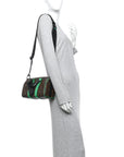 Monogram Macassar Keepall Bandouliere 25 Minty Green
