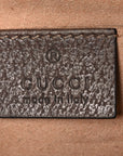 GG Supreme Monogram Web Mini Ophidia Shoulder Bag Brown