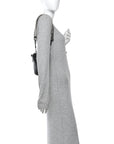 Vitello Daino Soft Mini Crossbody Bag Black