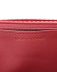 Caviar Quilted Wallet on Chain WOC Pink