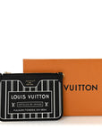 Calfskin Neverfull Inside Out MM Pochette Black