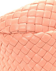 Lambskin Padded Intrecciato Mini Jodie Peachy