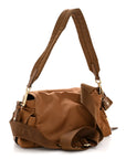 Re-Nylon Medium Explore Shoulder Bag Camel