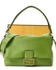 Nappa Medium Mamma Baguette Green