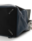 Calfskin Puzzle Bag XL Grey Blue