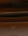Box Calfskin Medium Classic Box Flap Bag Camel