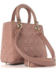 Lambskin Cannage Medium Lady D1OR Fard