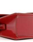 Glazed Calfskin Le Grand Bambino Red