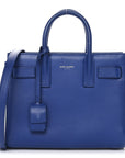 Calfskin Nano Sac De Jour Royal Blue