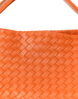 Nappa Intrecciato Bella Tote Orange
