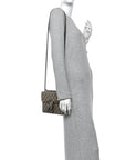 GG Supreme Monogram Mini Dionysus Shoulder Bag Taupe