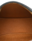 Triomphe Canvas Calfskin Ava Shoulder Bag Tan