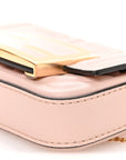 Nappa Matisse FF Embossed Nano Maxi Buckle Baguette Charm Rosa Quarzo