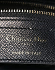 Grained Calfskin Saddle Bag Black