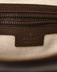 GG Supreme Monogram Web Small Ophidia Messenger Bag Brown