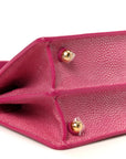 Stingray Shiny Nappa Petite Peekaboo I SEE U Satchel Ciclamino Pilar