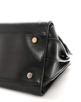 Calfskin Small Sac De Jour Black