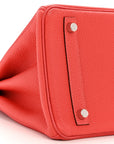 Togo Birkin 30 Rouge Pivoine