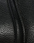 Drummed Calfskin Mini Luggage Black