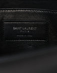 Grain De Poudre Medium Classic Monogram Monochrome Kate Satchel Black