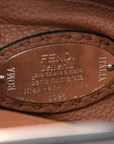 Cuoio Romano Selleria Bi-Color Medium Peekaboo Iconic Satchel Black Mou