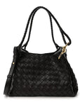 Nappa Intrecciato Medium Parachute Shoulder Bag Fondant