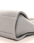 Mixed Fibers Small Deauville Tote Light Grey