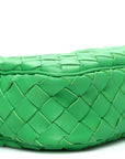 Calfskin Intrecciato Small Camera Bag Parakeet