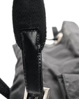 Nylon Vela Medium Backpack Black