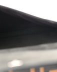 Vitello Dolce F is FNDI FF Embossed Micro Double Baguette Tobacco Black