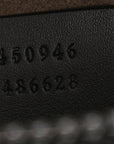 GG Supreme Monogram Belt Bag Black