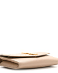Grain De Poudre Monogram Uptown Chain Wallet Taupe