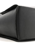 Grained Calfskin Maxi Intrecciato Arco Black