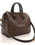 Damier Ebene Speedy Bandouliere 25