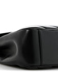 Lambskin Quilted Monogram Large Loulou Black
