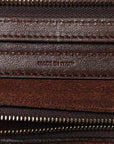 Supple Shiny Lambskin Medium Smiling New Luggage Brick