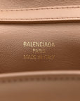 Natural Smooth Calfskin Mini Rodeo Top Handle Handbag Latte