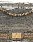 Metallic Alligator 2.55 Reissue 226 Flap Gold