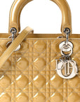 Patent Cannage Medium Lady D1OR Beige