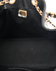 Caviar Quilted Small CHNL 25 Handbag Black