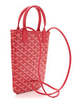 Goyardine Le Jardin Poitiers Tote PM Fuchsia
