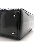 Patent Cannage Medium Lady D1OR Navy Blue