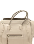 Supple Calfskin Large Phantom Luggage Dune