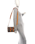 LV Vers Damier Ebene Keepall Bandouliere 25