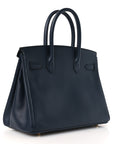 Epsom Birkin 30 Bleu Indigo