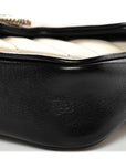 Vintage Effect Calfskin Matelasse Diagonal Super Mini Torchon GG Marmont Shoulder Bag Cognac Mystic White Blue Agata