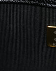 Caviar Quilted Medium Boy Flap Black