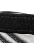 Calfskin Matelasse Small GG Marmont Chain Shoulder Bag Black